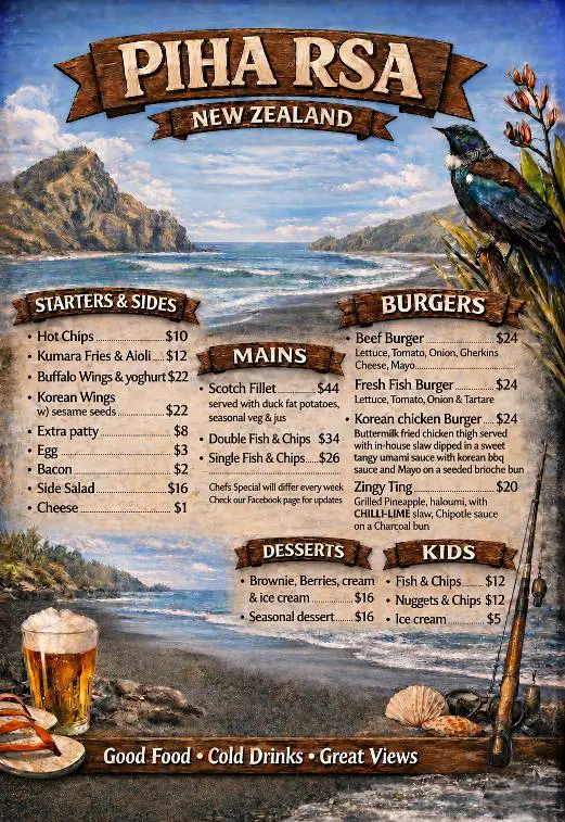 new menu winter prices